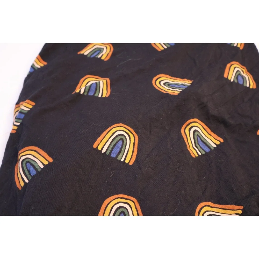 Kyte Baby Rust Rainbow Crib Sheet Bamboo Viscose